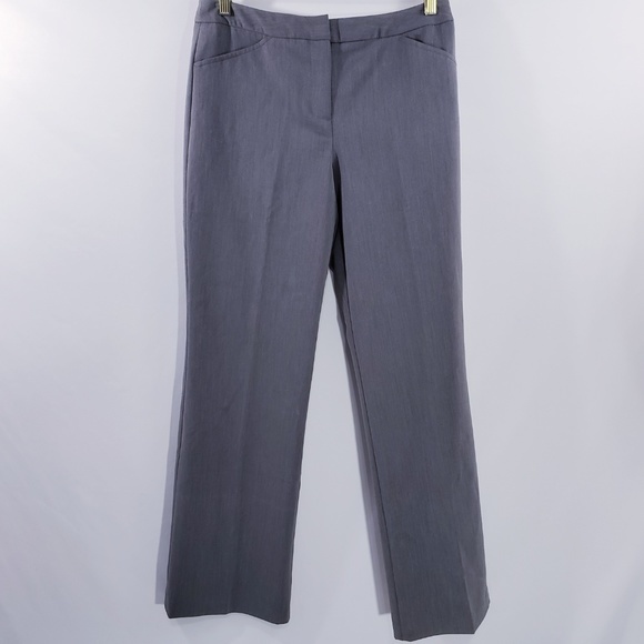 Nicole Miller New York Gray Wide Leg Trouser Dress - Picture 4 of 8